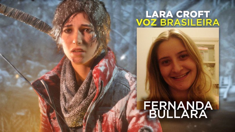 OFICIAL — Nova voz de Lara Croft anunciada! - LARA CROFT PT