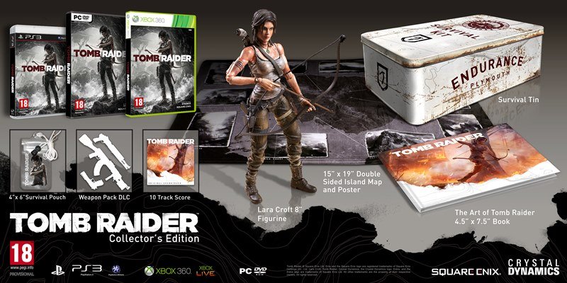 Edições especiais de Tomb Raider