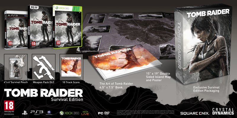 Edições especiais de Tomb Raider