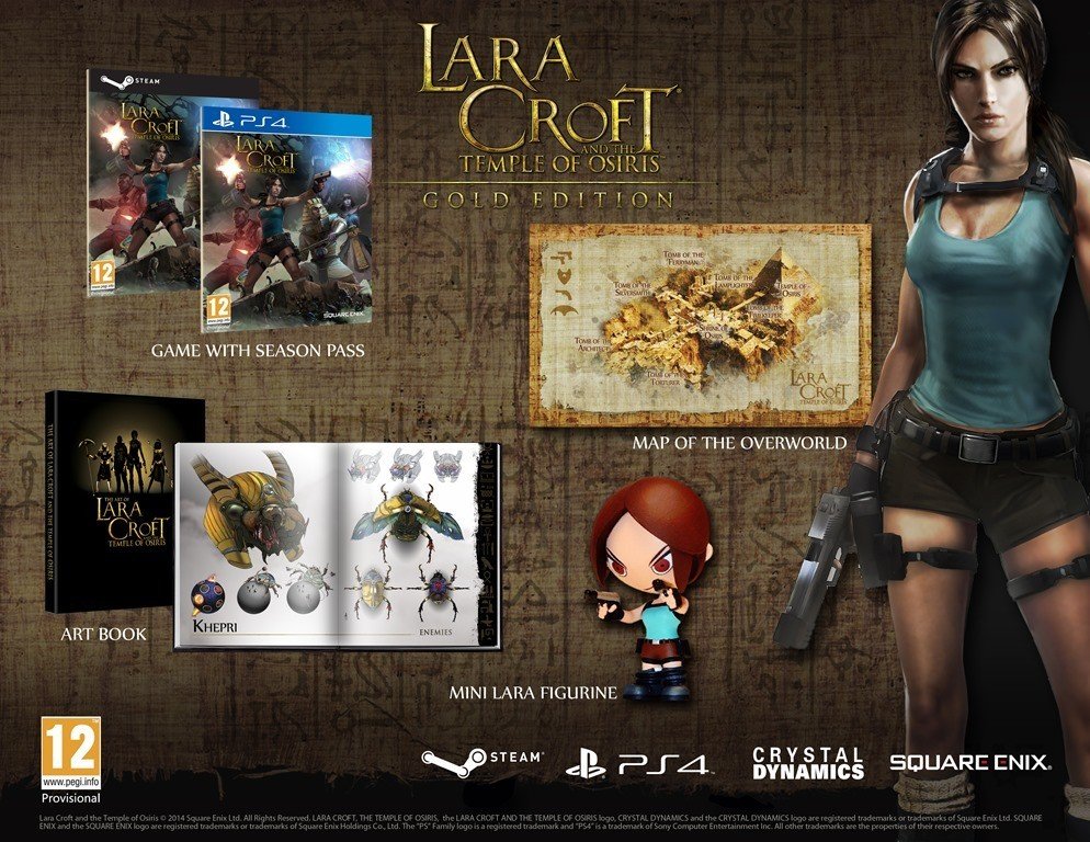 Lara Croft and the Temple of Osisis – Edições Especiais