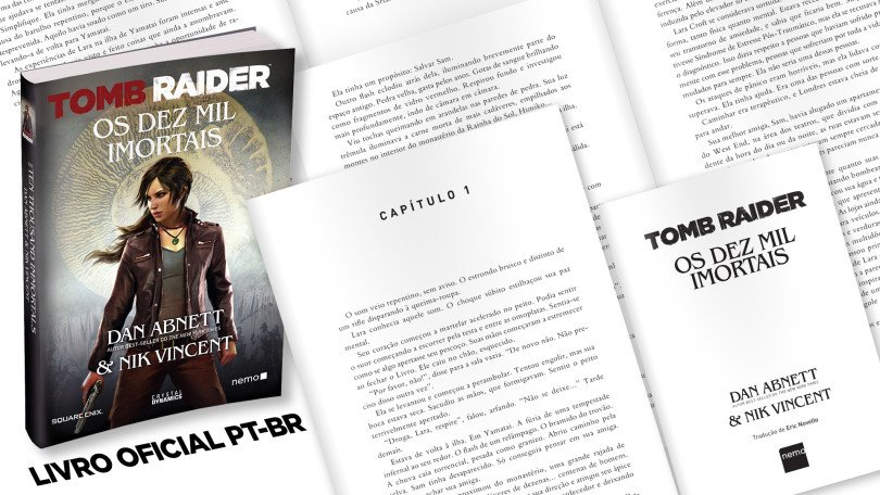 Livro de Tomb Raider será lançado em português!